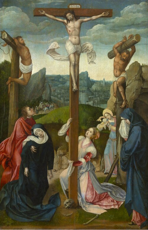 Crucifixion, 1507, Master of 1518