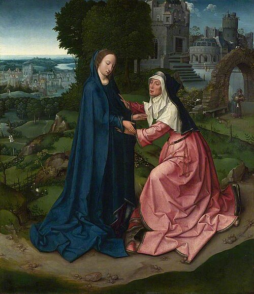The Visitation of the Virgin to Saint Elizabeth, 1515, Master of 1518