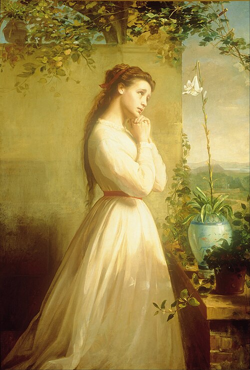 The Dead Flower, 1868, Manuel Ocaranza