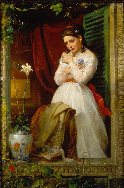 The love of the Humming Bird, 1869, Manuel Ocaranza