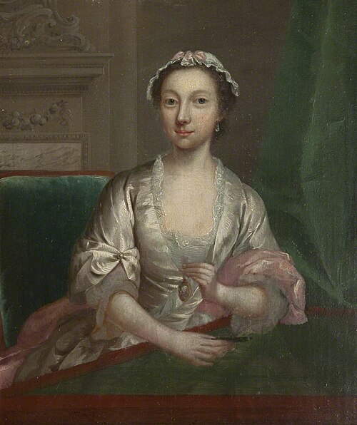 Elizabeth Faulkner, Wife of Arthur Devis, 1742, Arthur Devis