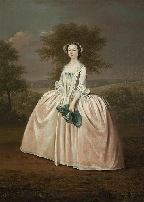 Mary du Cane, née Norris, 1748, Arthur Devis