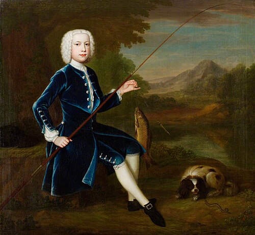 Young Man, the Young Waltonian, 1750, Arthur Devis