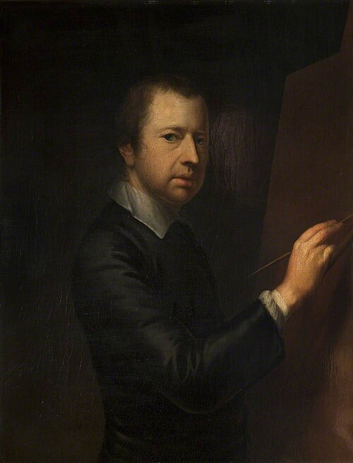 Portrait of the Artist, 1754, Arthur Devis
