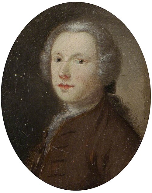 Self Portrait as a Young Man, 1742, Arthur Devis