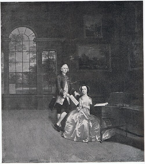 The Love Song, 1749, Arthur Devis