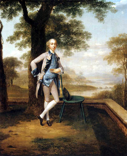 Portrait d’homme, 1755, Arthur Devis