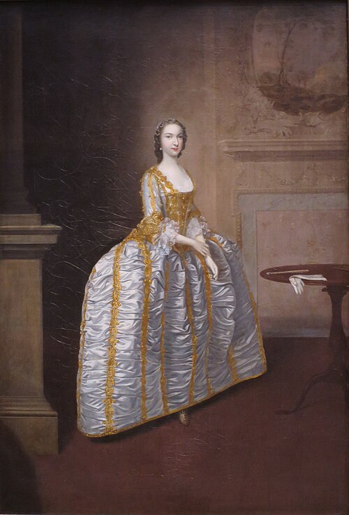 Alicia Maria Carpenter, Countess of Egremont, 1745, Arthur Devis
