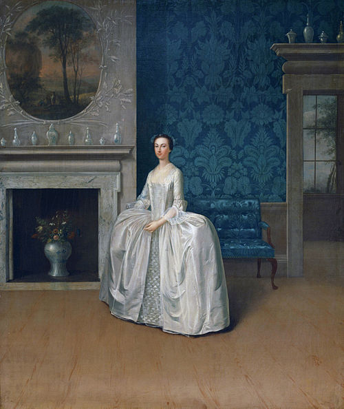 Portrait of Lady Juliana Penn, 1752, Arthur Devis