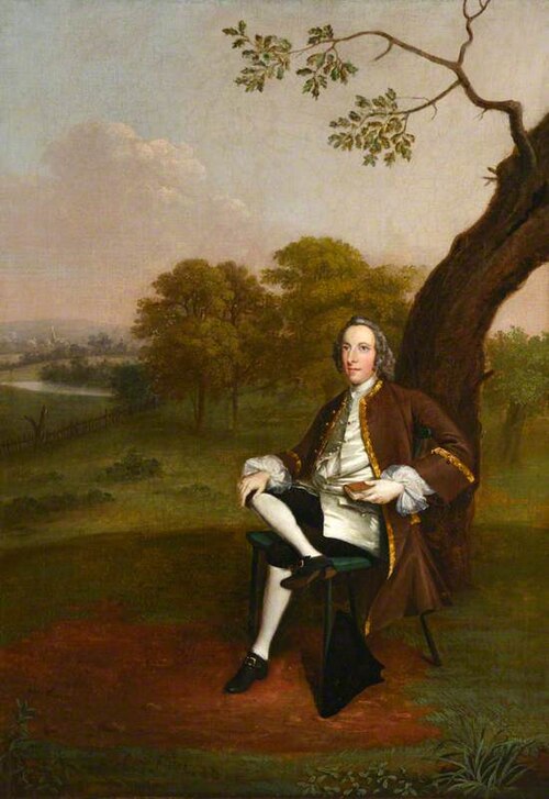 Supposedly Sir James Burrow, FRS, FSA (1701-1782), 1749, Arthur Devis
