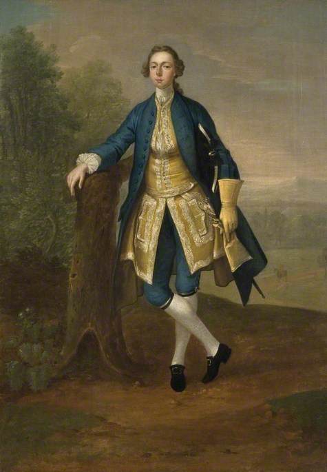 Portrait Of A Man In Blue, 1760, Arthur Devis