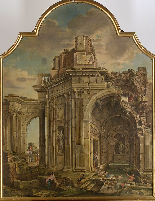 Ruinenlandschaft, 1716, Marcantonio Chiarini