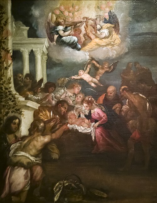 Adoration des bergers, , Francesco Maffei