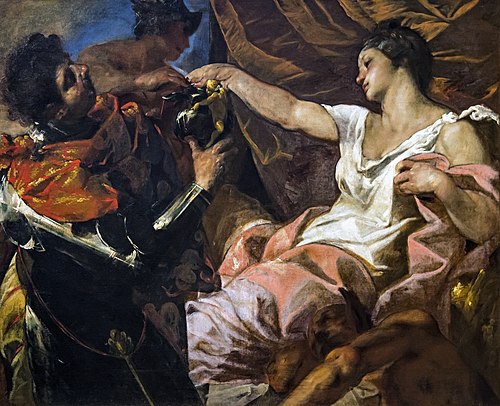 Circé et Ulysse ou Scène mythologique, 1650, Francesco Maffei