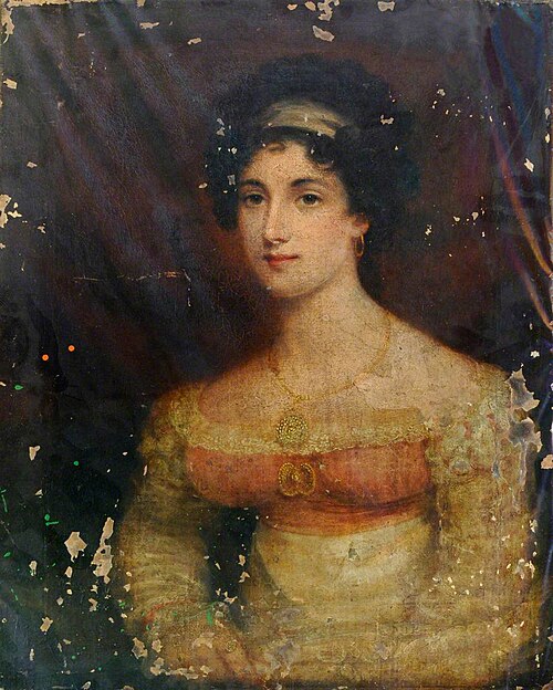Portrait of a Lady in a Pink Dress, 1810, Margaret Carpenter