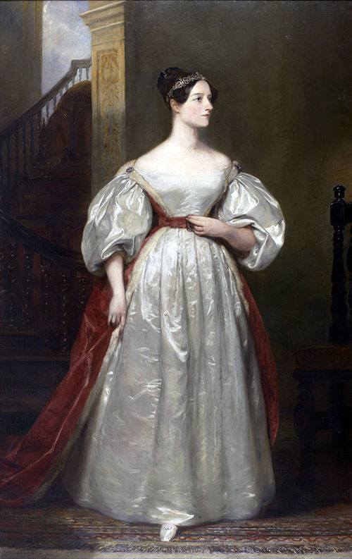 Ada King (1815–1852), Countess of Lovelace, Mathematician, Daughter of Lord Byron, 1836, Margaret Carpenter