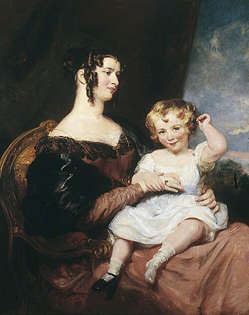 Mrs John Marshall, MP, 1838, Margaret Carpenter
