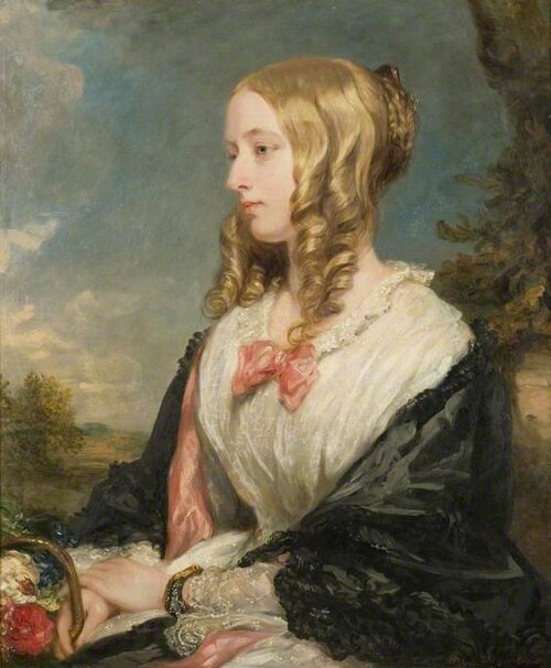 Georgiana Thellusson, née Theobald (1828–1883), 1850, Margaret Carpenter
