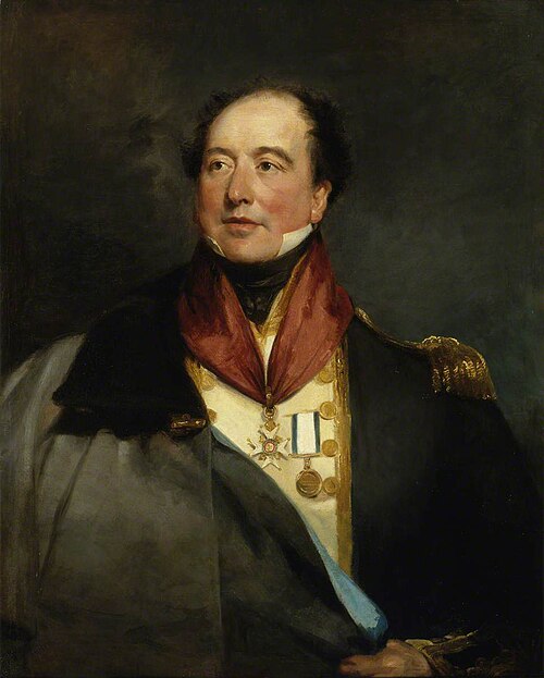 Captain Sir Christopher Cole, 1770-1836, 1822, Margaret Carpenter