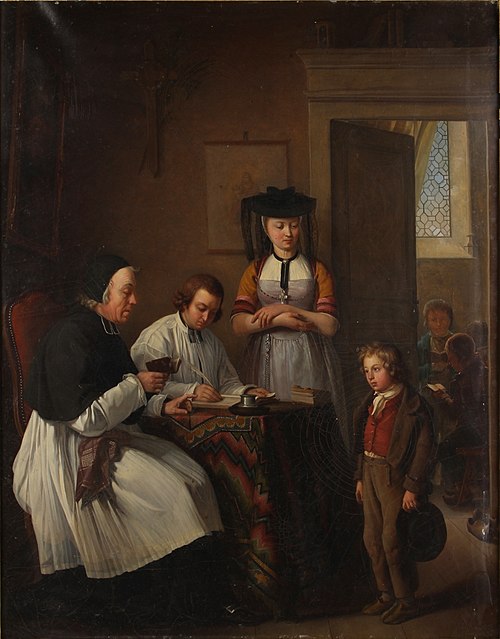 The Oral Exam, 1825, Marie-Antoinette Petit-Jean