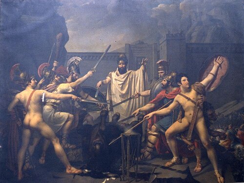Les Sept Chefs devant Thèbes, 1826, Angélique Mongez