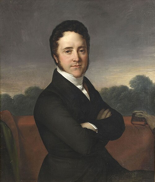 Presumed portrait of Charles de Choiseul (1805-1847), duc de Praslin, 1838, Angélique Mongez