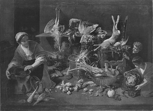 Speisekammer (zugeschrieben), 1699, Johann Rudolf Byss