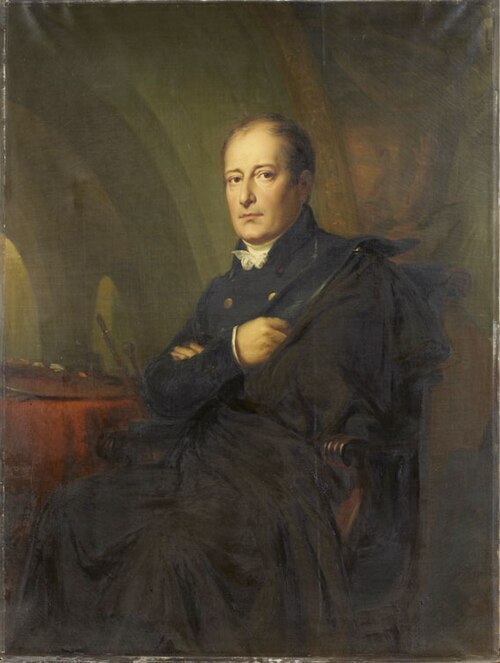 Portrait de François Gérard, 1849, Marie-Éléonore Godefroid