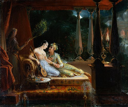 Shéhérazade et Chahriar, 1842, Marie-Éléonore Godefroid