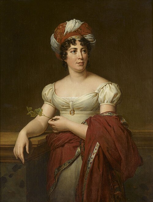 Anne-Louise-Germaine Necker, baronne de Stael-Holstein (1766-1817), 1840, Marie-Éléonore Godefroid