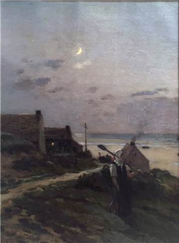 Ende des Tages, , Marie Cazin