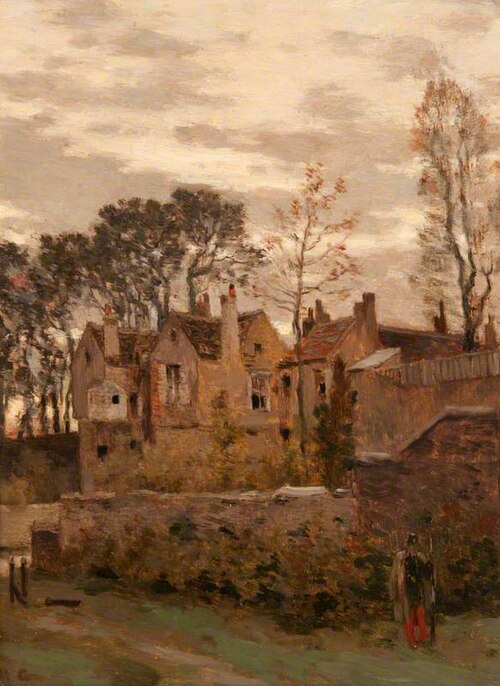 The Sentry, 1871, Marie Cazin