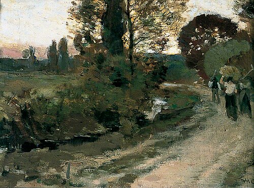 A Lane, , Marie Cazin