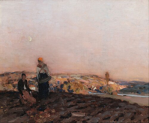 Shades of Evening, 1890, Marie Cazin