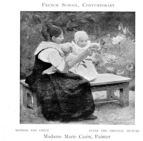 Mother and Child, 1905, Marie Cazin