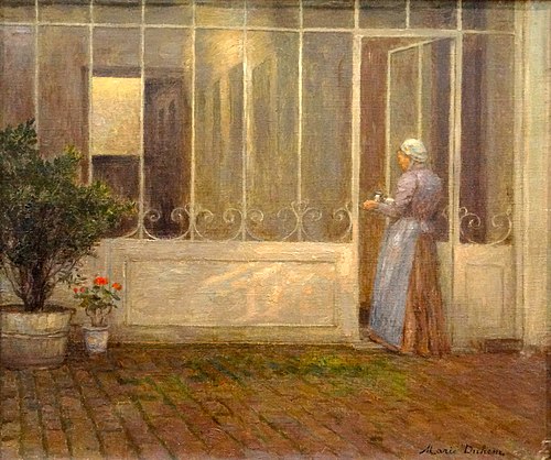 La Vérandah, 1890, Marie Duhem