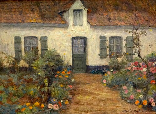 La Maison blanche, 1850, Marie Duhem