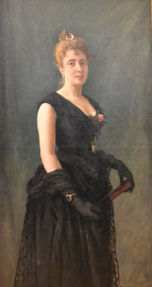 Portrait de Madame M. F., 1891, Marie Petiet