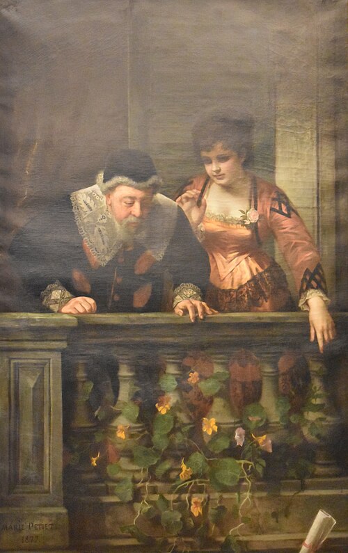 Rosine et Bartholo, 1877, Marie Petiet