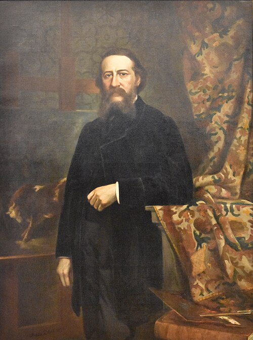 Portrait de Léopold Petiet, 1875, Marie Petiet