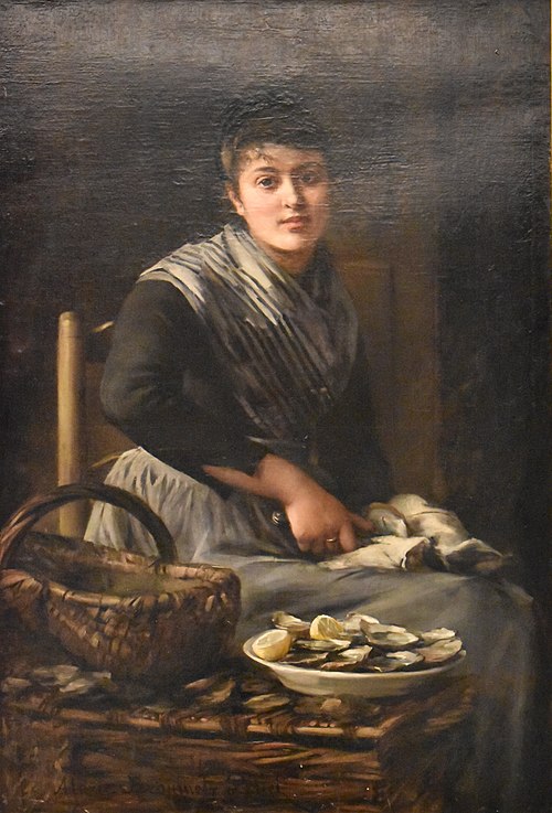L'écaillère, 1887, Marie Petiet