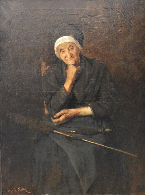 Vieille Femme d’Aulus, 1884, Marie Petiet