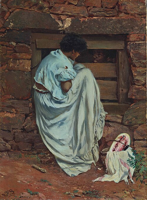 As sweet as watermelons, 1869, Frank Buchser