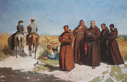 Asceticism and the Joy of Living, 1865, Frank Buchser
