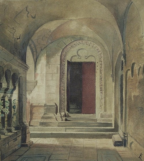Cloître, 1892, Vincent Stoltenberg Lerche