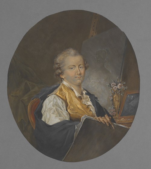 Miniatyrmålaren Peter Adolf Hall, , Martin Drolling