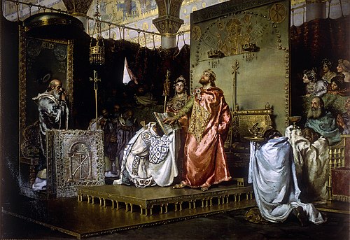 La conversion de Recaredo, , Antonio Muñoz Degrain