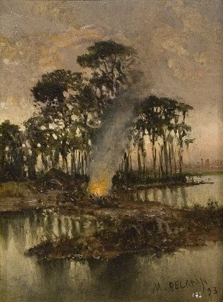 Rives du Tibre, 1893, Antonio Muñoz Degraín