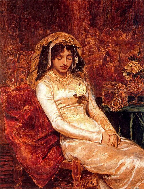 Before the Wedding, 1882, Antonio Muñoz Degrain