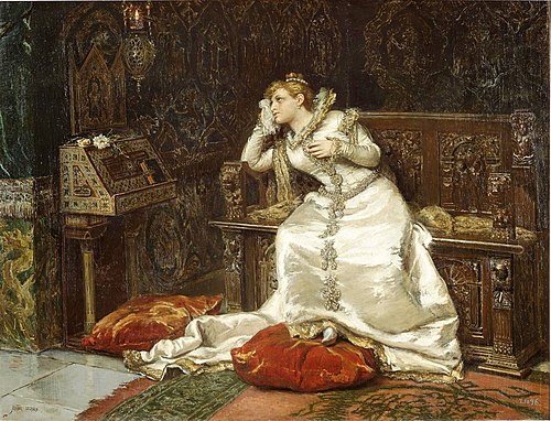 Desdémona, 1887, Antonio Muñoz Degrain
